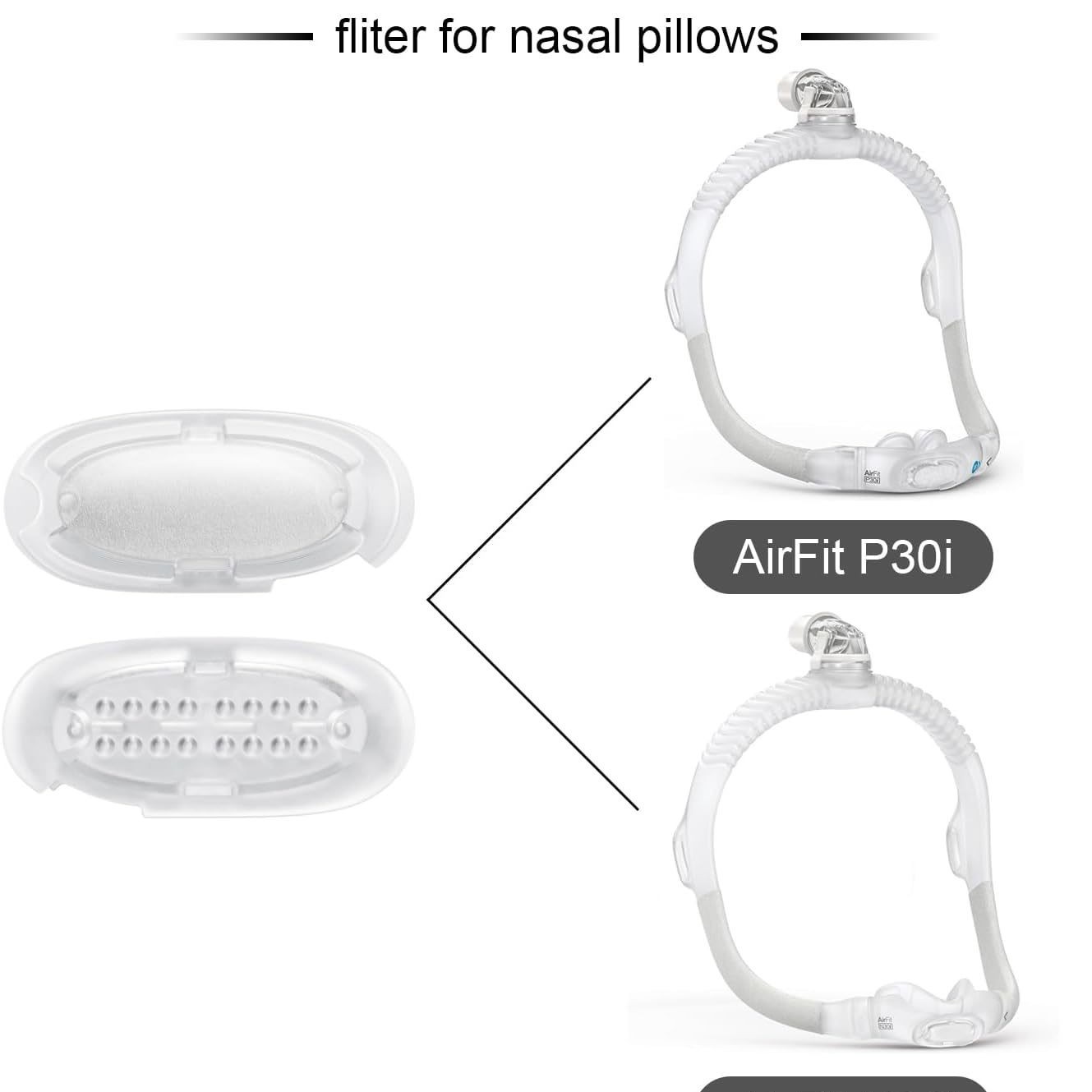 Anti Snore Contour Pillow - 10-30 Pacotes de Almofadas de Substituição