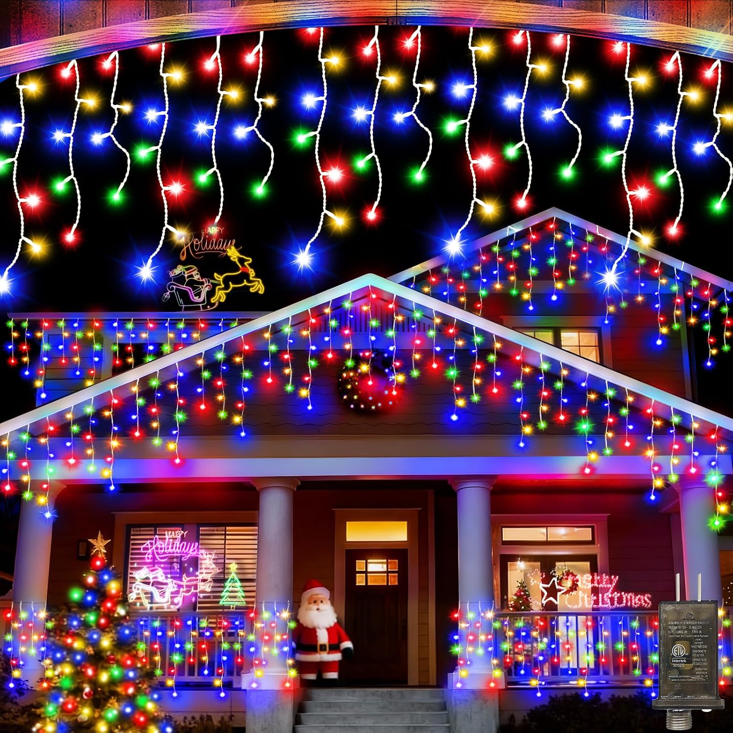 1280 luzes de Natal em formato - Lighting avaliação e preço