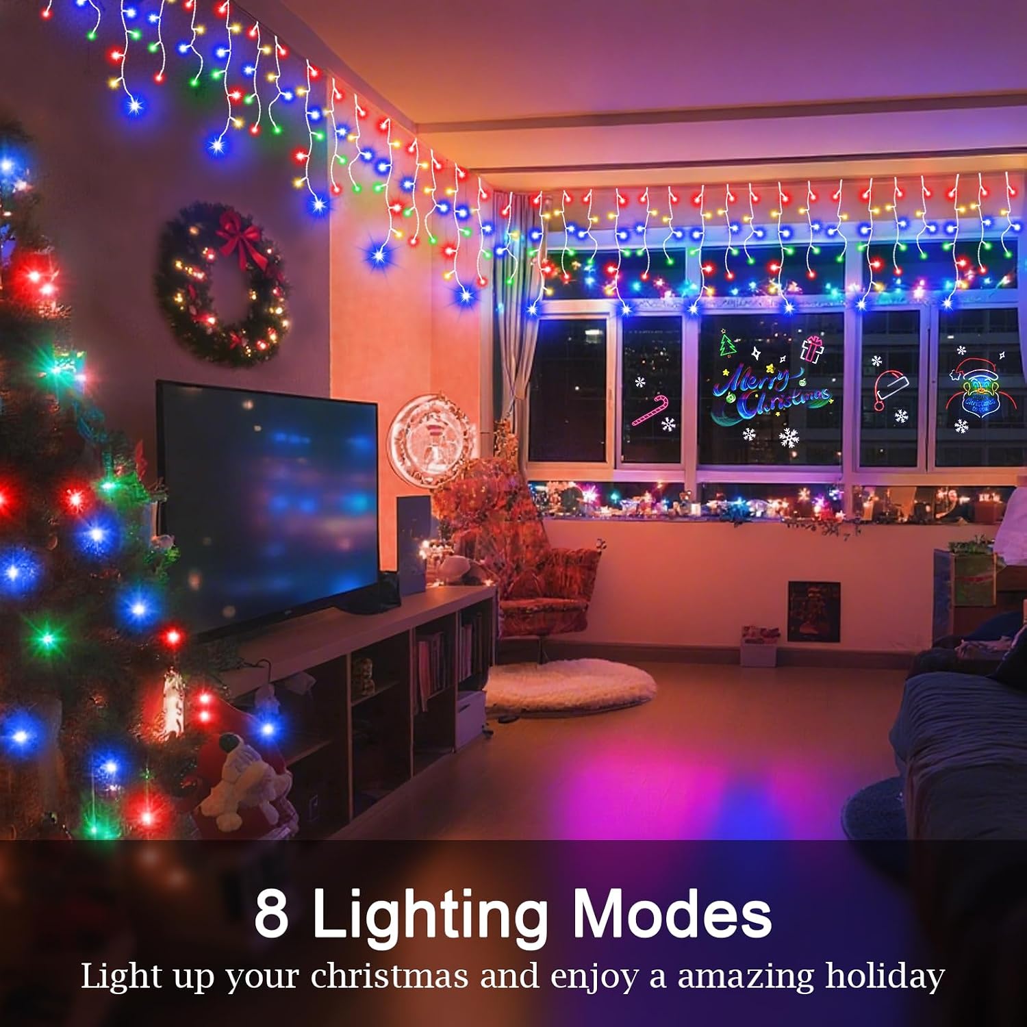 1280 luzes de Natal em formato - Lighting avaliação e preço