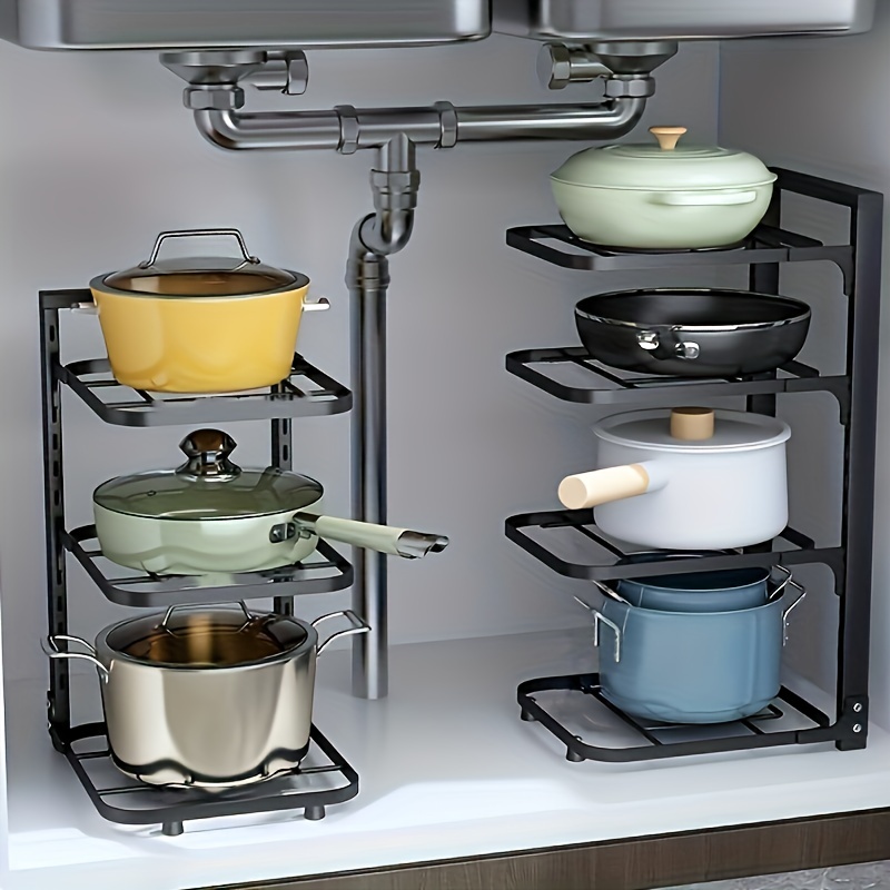 Organizador de Panelas Ajustáv - Kitchen avaliação e preço