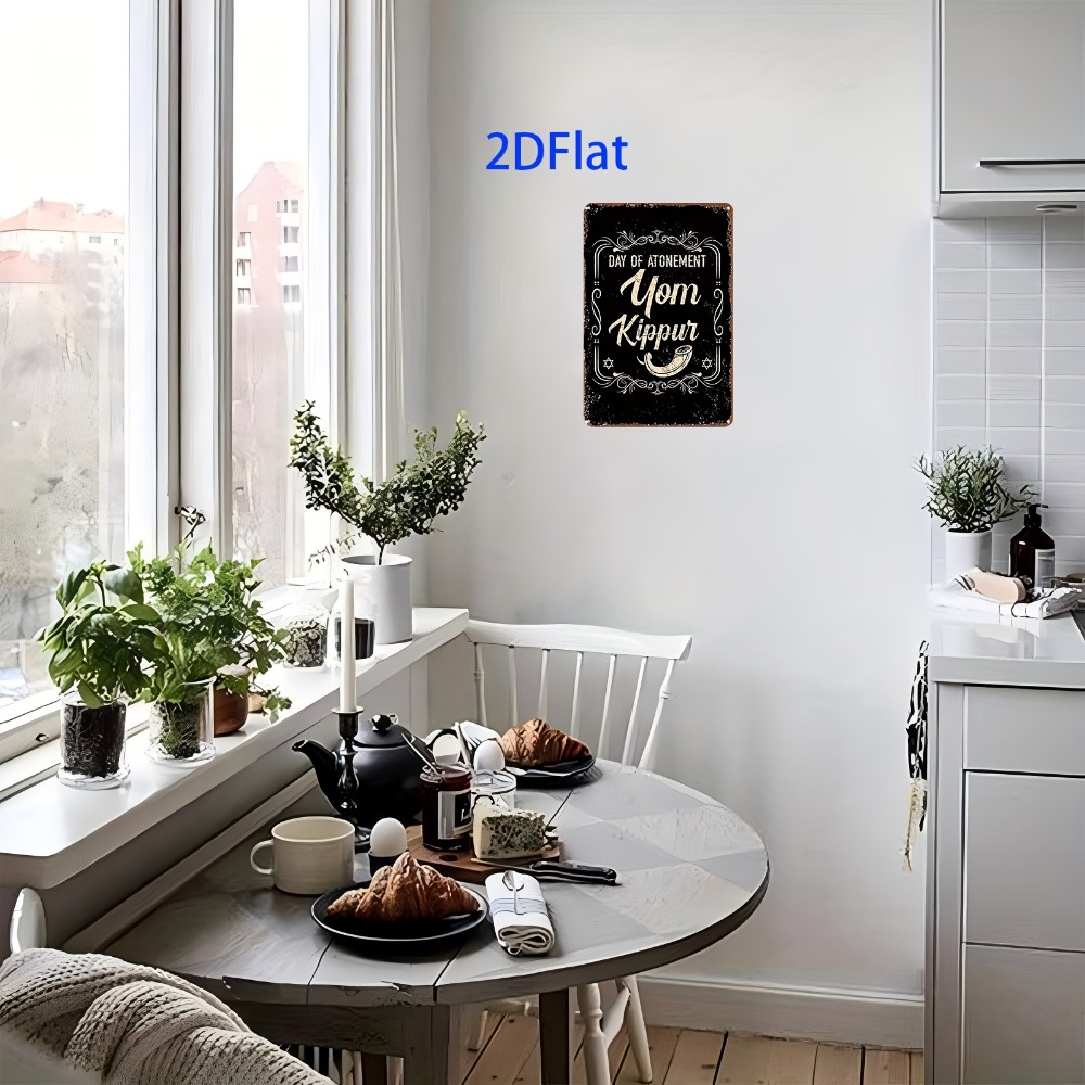 CIFBUY Placa de Metal Vintage  - Home Decor avaliação e preço