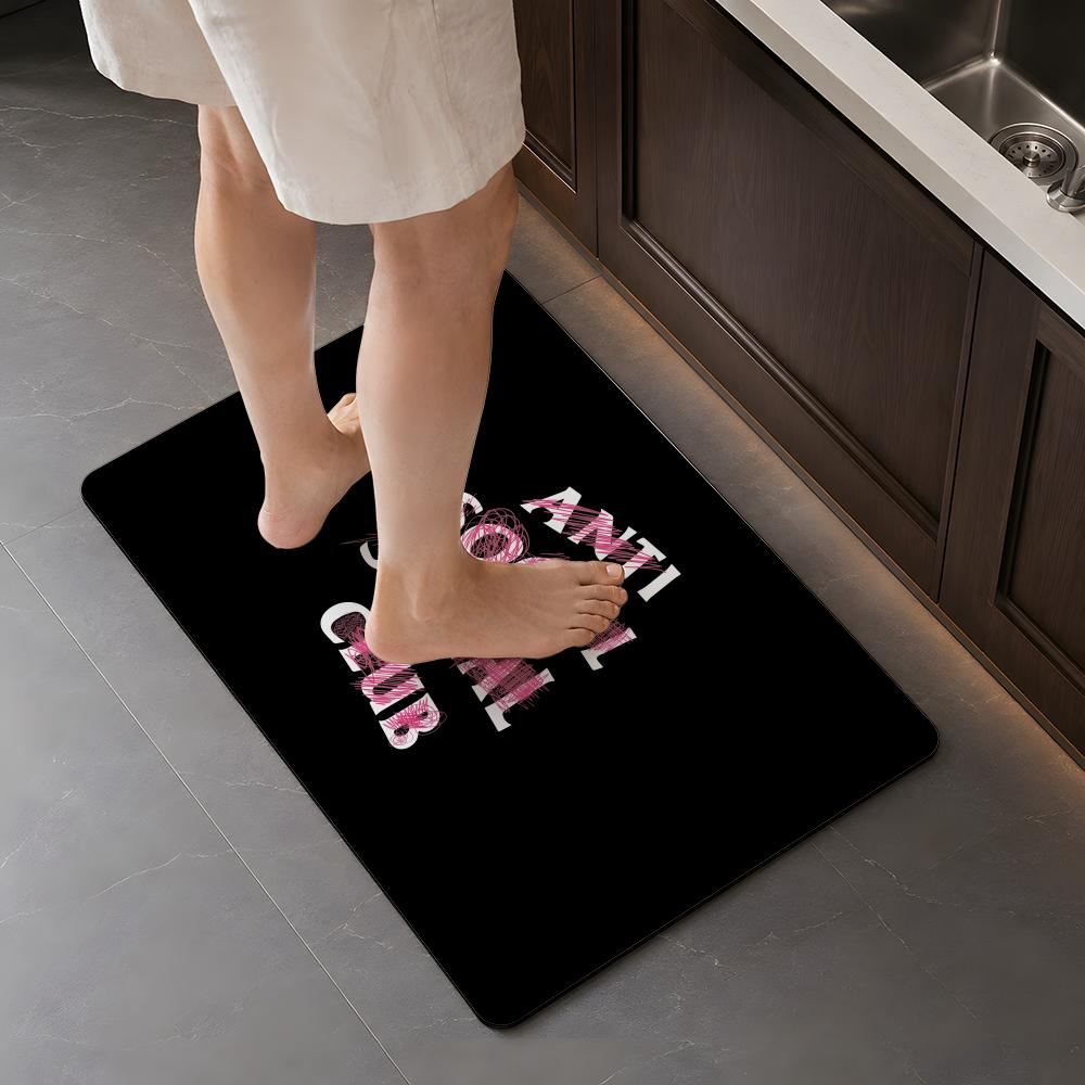 Tapete de Diatomita Fashion A  - Quick Dry Diatomite Bath Mat avaliação e preço