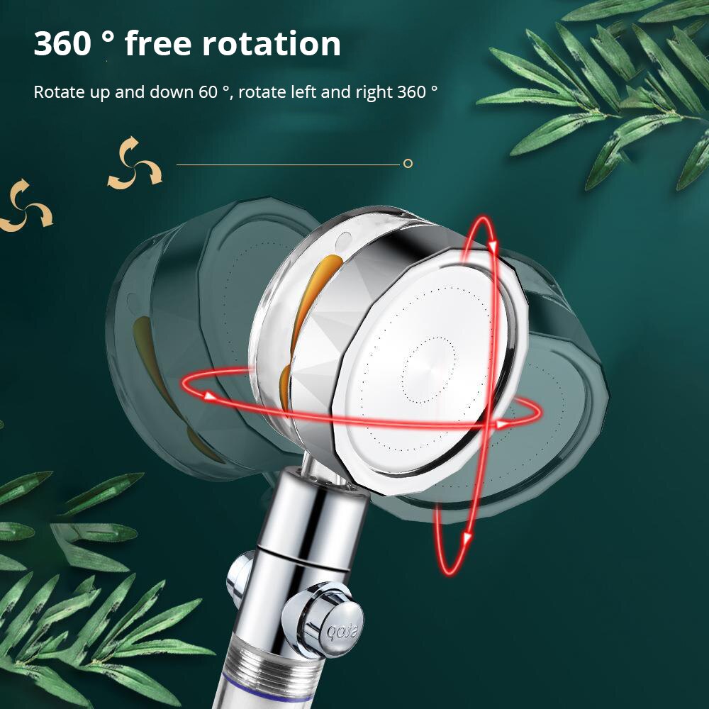 Nova hélice chuveiro cabeça al - High Pressure Shower Head Handheld avaliação e preço